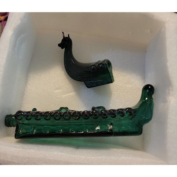 Vintage Avon Viking Discoverer Everest After Shave Green Bottle Cologne Perfume - Picture 5 of 5